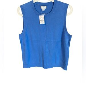 J. Crew Vibrant Blue Tank Top